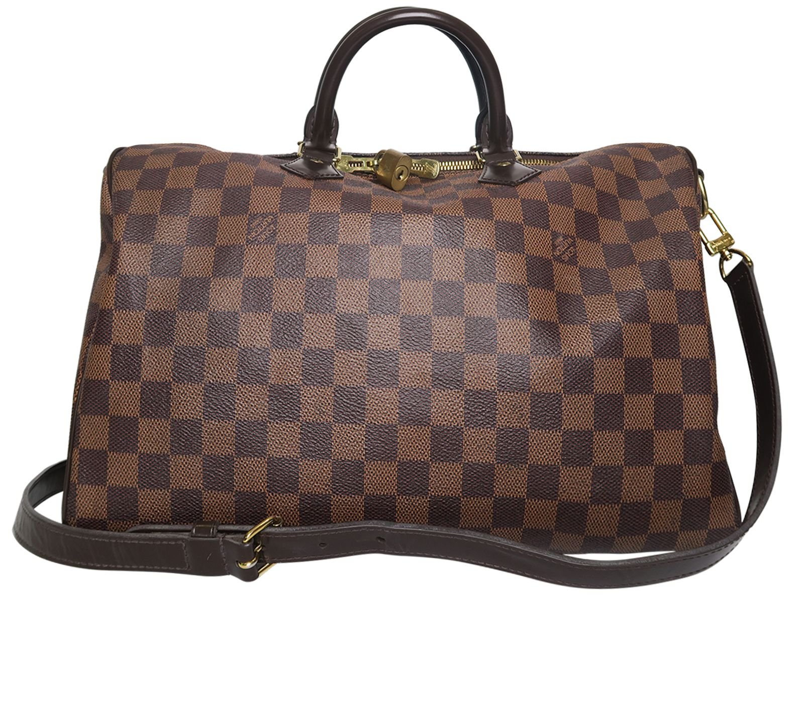 Speedy 35 clearance bandouliere damier ebene